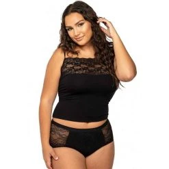 Anaissa 2er-Pack Waschbare Menstruationsslips Aus Bio-Baumwolle, Noah.