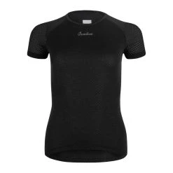 Isadore Damen Alternative Radunterhemden Mit Kurzen Black