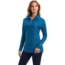 Ariat Damen Funktionsshirt Zip LAGUNA Hydra