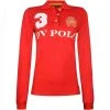 HV Polo Damen Poloshirt Favouritas EQ Lange Ärmel Flame