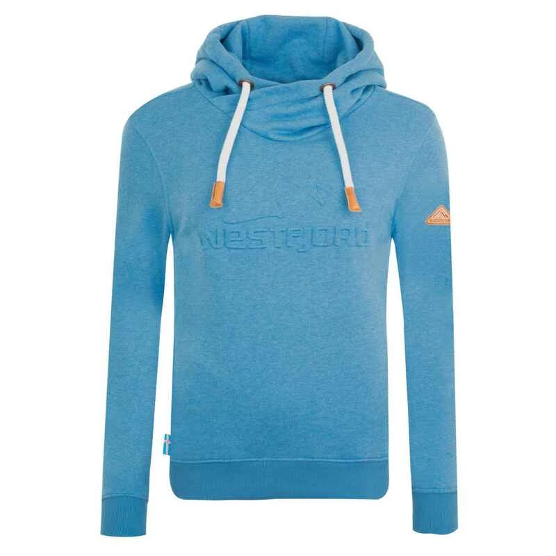 Westfjord Damen Sweater Askja Mittelblau