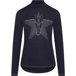 Imperial Riding Damen Tech Top IRHBelle Star Navy