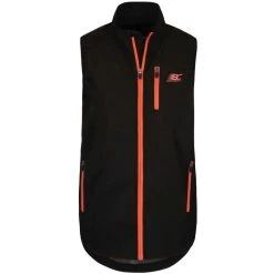 BODYCROSS Die ärmellose Laufjacke Vicky Schwarz