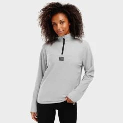Siroko Dünner Fleecepullover Für Damen Limestone-W