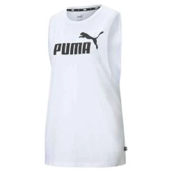 Essentials Logo Damen Tank-Top Mit Cut-outs PUMA