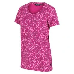 Regatta Filandra VI Kurzärmeliges Fitnessshirt Für Damen - Pink