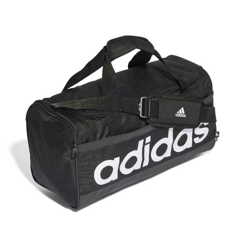 Fitness-Sporttasche - Duffel Adidas Schwarz/weiss
