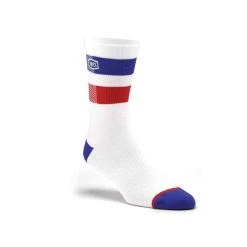 100% Flow Socken - White