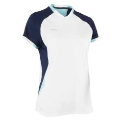 Kipsta Fussballtrikot Gerader Schnitt Damen Weiss
