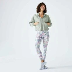 Domyos Kapuzenjacke Weit - Grün