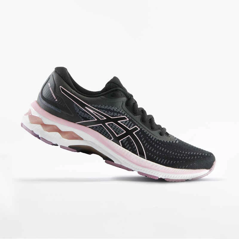 Laufschuhe Asics Gel Superion 5 Damen Schwarz/rosa