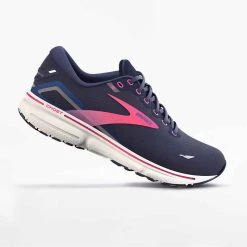 Laufschuhe Damen Brooks - Ghost 15 Blau/rosa