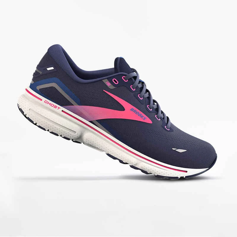 Laufschuhe Damen Brooks - Ghost 15 Blau/rosa