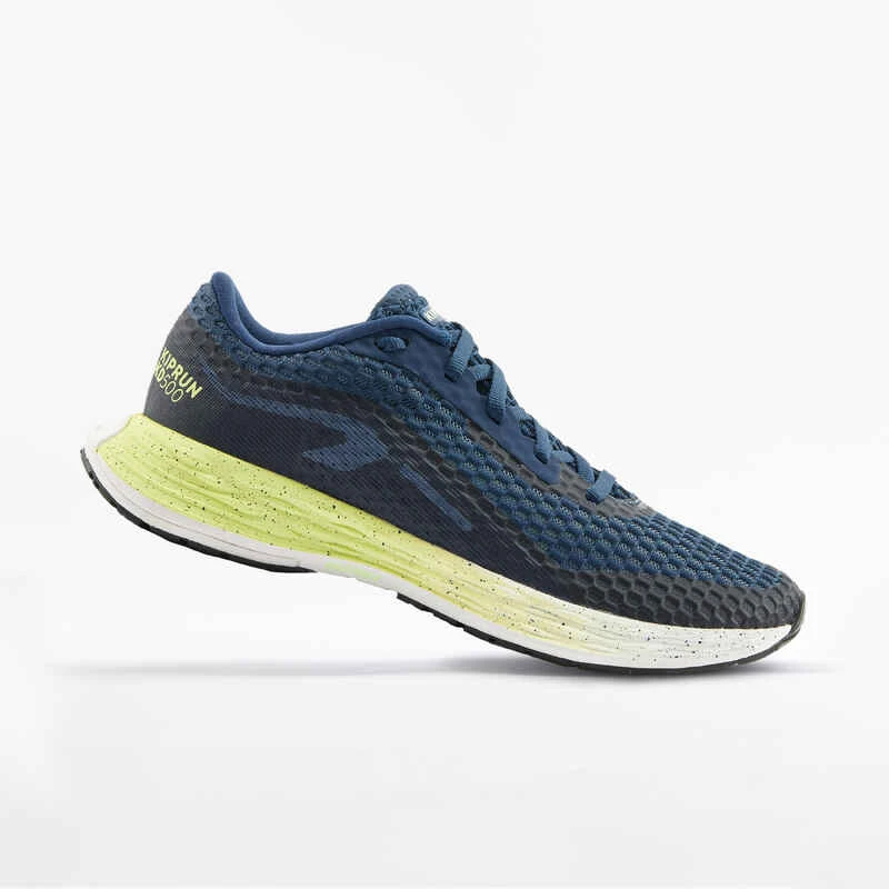 KIPRUN Laufschuhe Damen - KD500 Blau/gelb