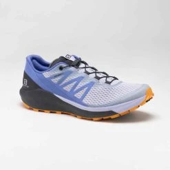 Laufschuhe Trail Salomon Sense Ride 4 Damen Fliederfarben/schwarz