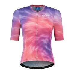 Rogelli Radtrikot Kurzarm Damen - Tie Dye