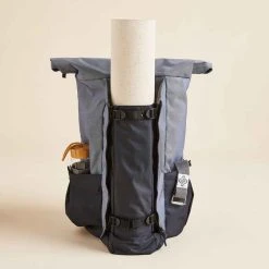 KIMJALY Rucksack Für Yogamatte Blau/grau
