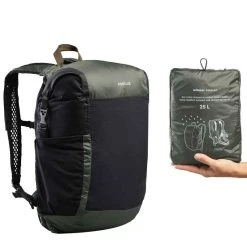 Forclaz Rucksack Travel Faltbar Wasserdicht 25 Liter