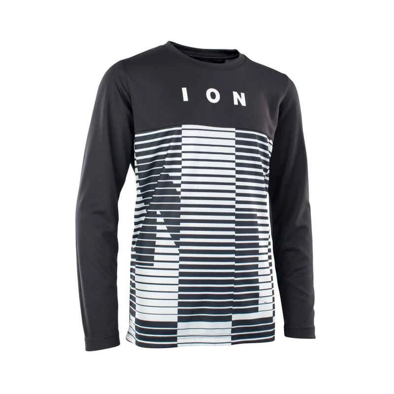 ION Scrub Amp Mesh_ine Youth - Kids Langarm Trikot - Grau