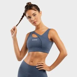 Siroko Sport-BH - Starker Halt Cross Blue