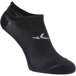 Domyos Sportsocken Invisible Fitness Cardio 2er-Pack Invisible Schwarz