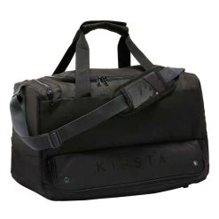 Kipsta Sporttasche Fussball Hardcase 45L Schwarz