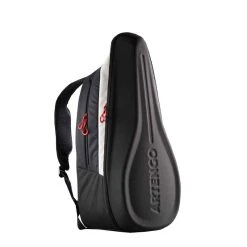 Tennisrucksack - Artengo XL Pro 38 l Schwarz / Weiß / Rot