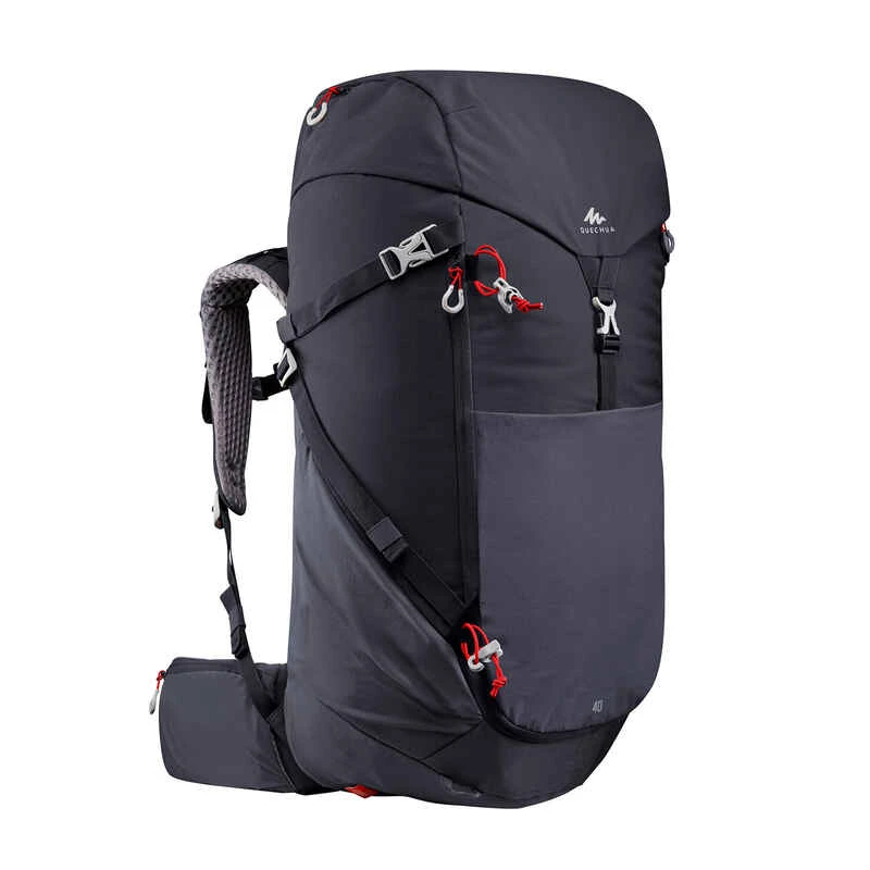 Quechua Wanderrucksack - MH500 40 L Schwarz