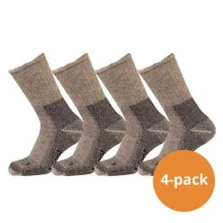 XTREME SOCKSWEAR Xtreme Trekking‑Thermosocken Medium 4er-Pack Grey Mouliner